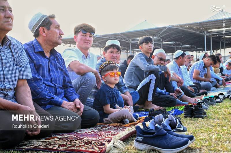 عکس/ نماز عید فطر اهل سنت در گنبدکاووس