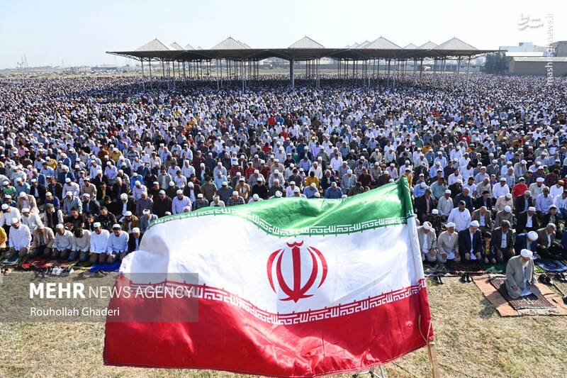 عکس/ نماز عید فطر اهل سنت در گنبدکاووس