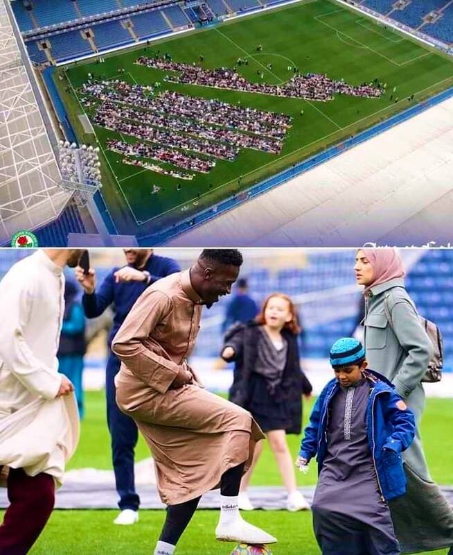 اقامه نماز عید سعید فطر در ورزشگاههای فوتبال +عکس