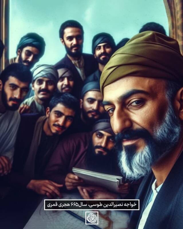 بازسازی تصویر 7 عالم بزرگ شیعه توسط هوش مصنوعی + عکس 5