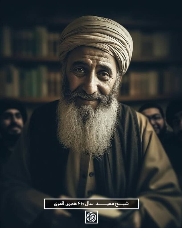 بازسازی تصویر 7 عالم بزرگ شیعه توسط هوش مصنوعی + عکس 6