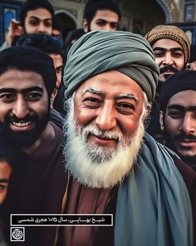 بازسازی تصویر 7 عالم بزرگ شیعه توسط هوش مصنوعی + عکس 8