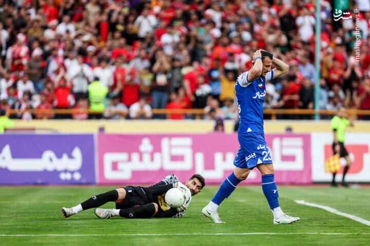 پرسپولیس فاتح دربی ۱۰۰/ یحیی با تعویض طلایی رویای قهرمانی استقلال را کمرنگ کرد +عکس
