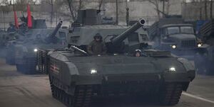 ورود پیشرفته‌ترین تانک روسیه به جنگ اوکراین