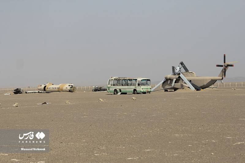 رسوایی آمریکایی ها در صحرای طبس + فیلم و عکس 4