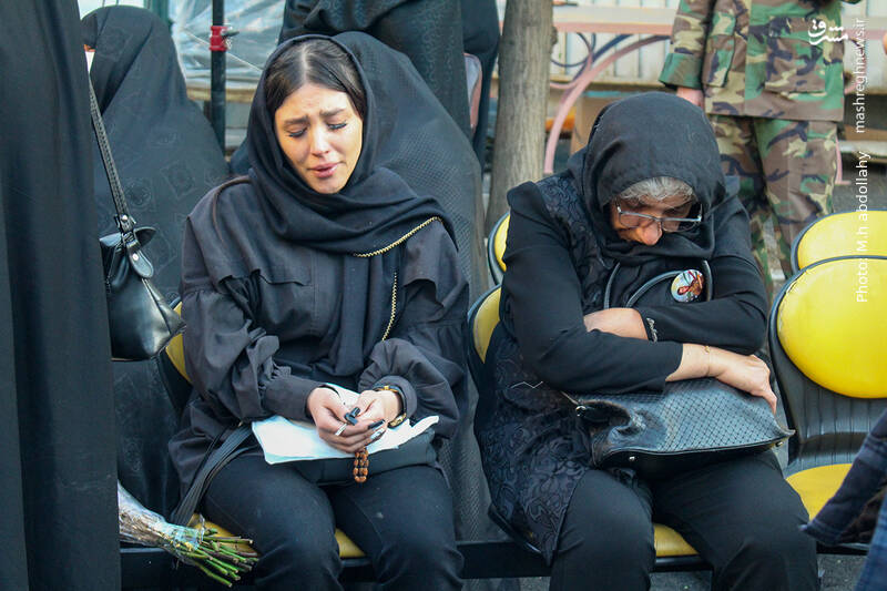 عکس/وداع با پیکر شهید آشوری «جانی بِت اوشانا»