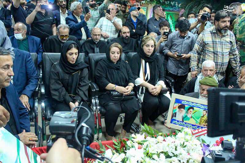 عکس/وداع با پیکر شهید آشوری «جانی بِت اوشانا»