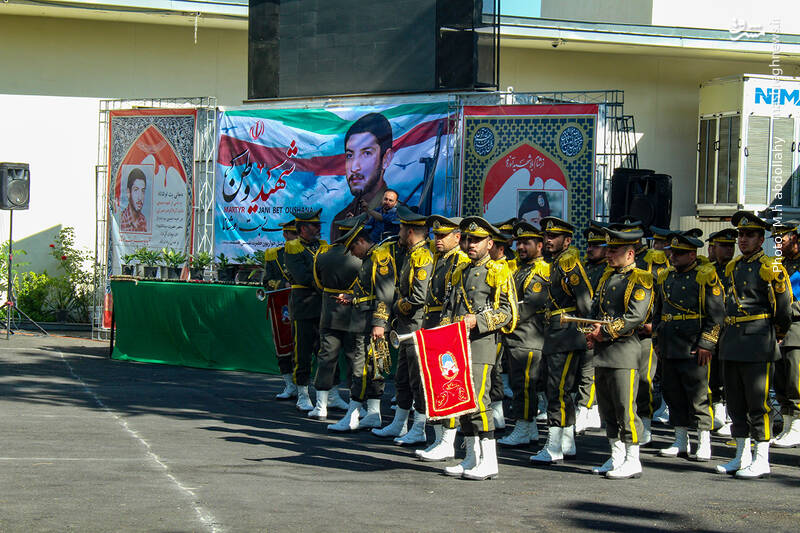 عکس/وداع با پیکر شهید آشوری «جانی بِت اوشانا»