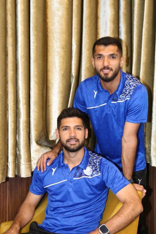 زوج محبوب فرهاد در ترکیب استقلال ساپینتو +عکس