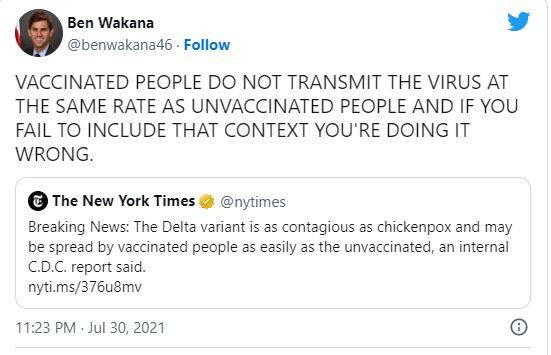 مجوز «اضطراری» برای ژندرمانی مردم به نام واکسن/ سیاست واکسن اجباری دولت بایدن کاملا اشتباه بود