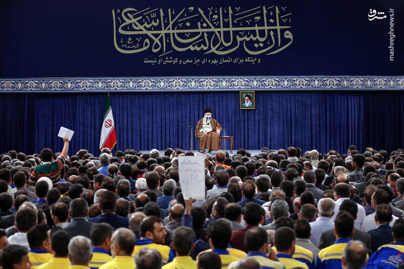 باید فرهنگ ثروتهای بادآورده متوقف شود/ مسئولین باید برای اشتغال جوانان تحصیلکرده و بیکار تلاش مضاعفی کنند/ جامعه کارگری اعتراض دارد اما با دشمن مرزبندی کرده است