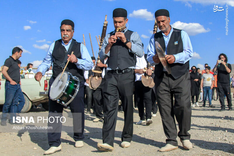 عکس/آیین سنتی بیلگردانی - نیمور محلات