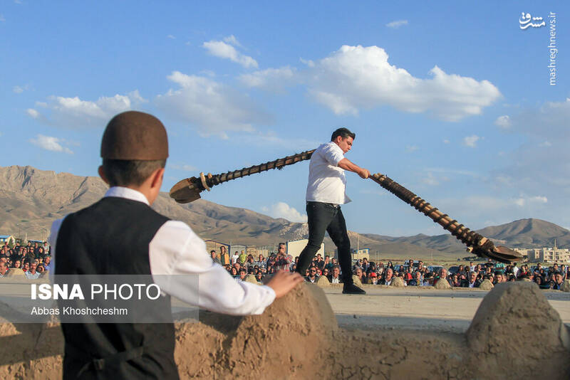 عکس/آیین سنتی بیلگردانی - نیمور محلات