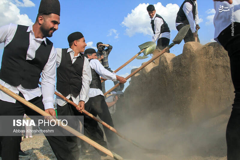 عکس/آیین سنتی بیلگردانی - نیمور محلات