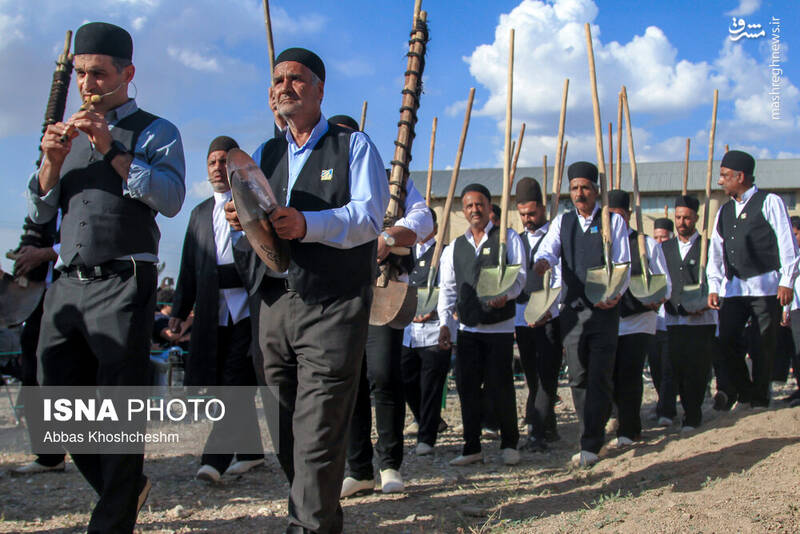 عکس/آیین سنتی بیلگردانی - نیمور محلات