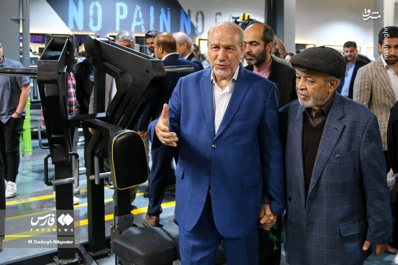 عکس/ افتتاح مجموعههای ورزشی آستان امامزادگان عینعلی و زینعلی(ع)