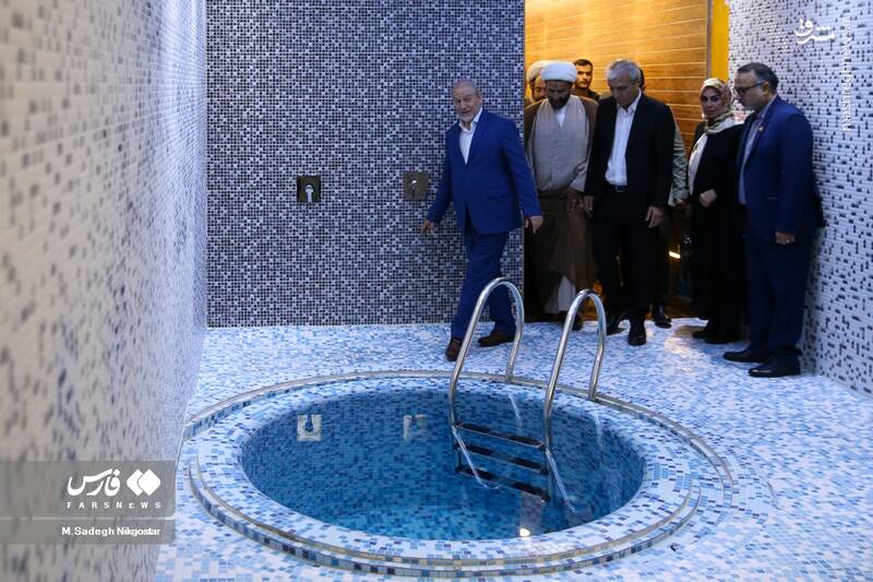 عکس/ افتتاح مجموعههای ورزشی آستان امامزادگان عینعلی و زینعلی(ع)