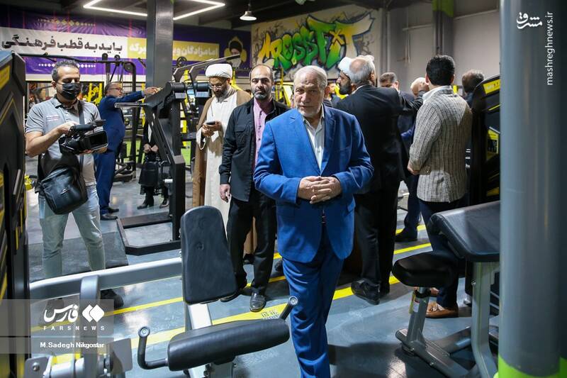 عکس/ افتتاح مجموعههای ورزشی آستان امامزادگان عینعلی و زینعلی(ع)