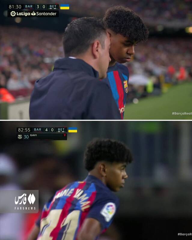 تاریخسازی نوجوان ۱۵ ساله بارسلونا +عکس