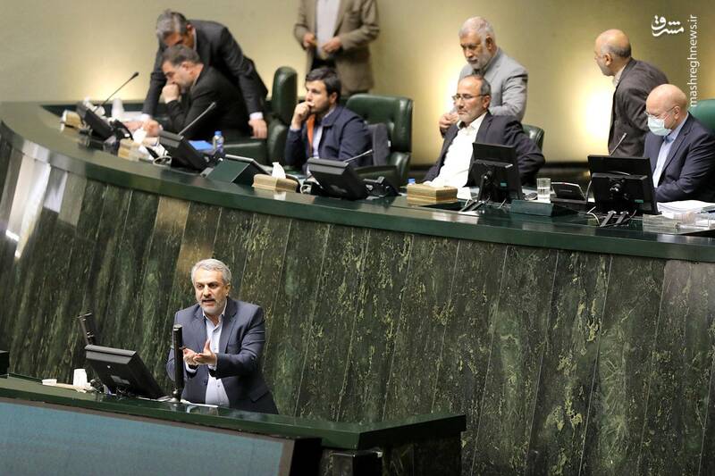 عکس/ جلسه استیضاح وزیر صمت در صحن علنی مجلس