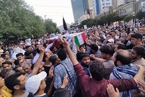مراسم تشییع پیکر شهید خوش غیرت در مشهد
