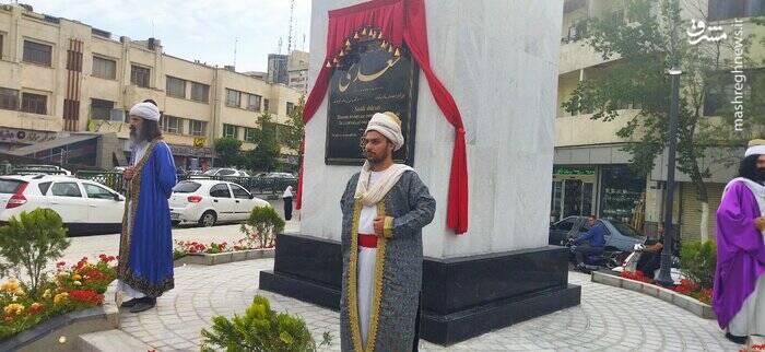 رونمایی از بزرگترین مجسمه برنزی پایتخت +عکس