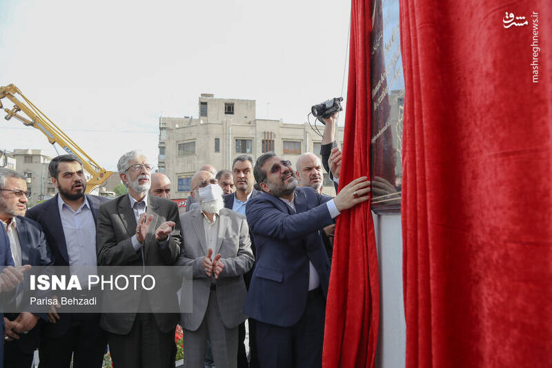 عکس/ رونمایی از بزرگترین مجسمه برنزی پایتخت