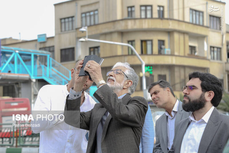 عکس/ رونمایی از بزرگترین مجسمه برنزی پایتخت