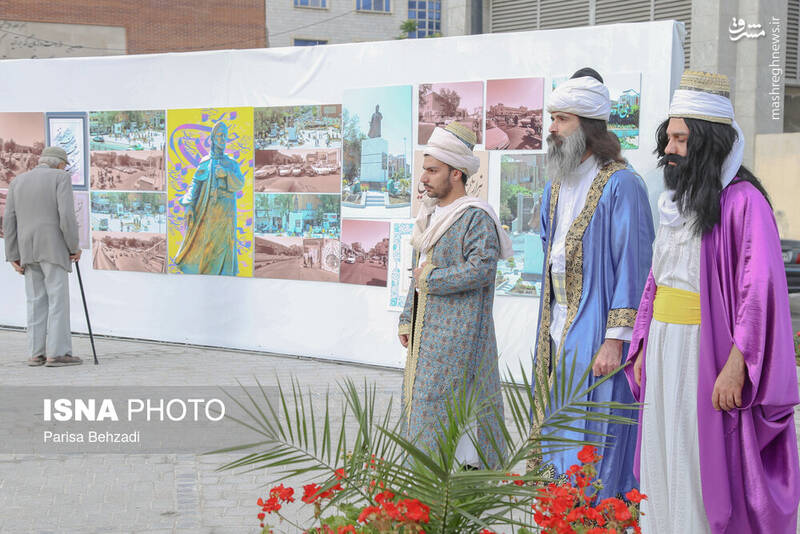 عکس/ رونمایی از بزرگترین مجسمه برنزی پایتخت