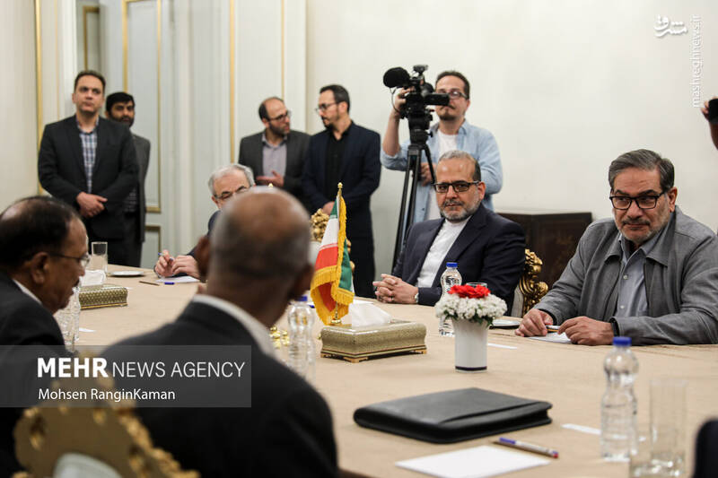 عکس/ دیدار مشاور امنیت ملی هند با دبیر شورای عالی امنیت ملی