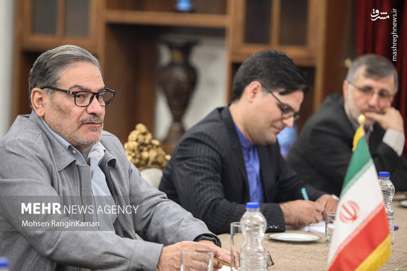 عکس/ دیدار مشاور امنیت ملی هند با دبیر شورای عالی امنیت ملی