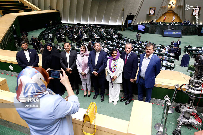 حضور نمایندگان مجلس کشور مکزیک در مجلس شورای اسلامی