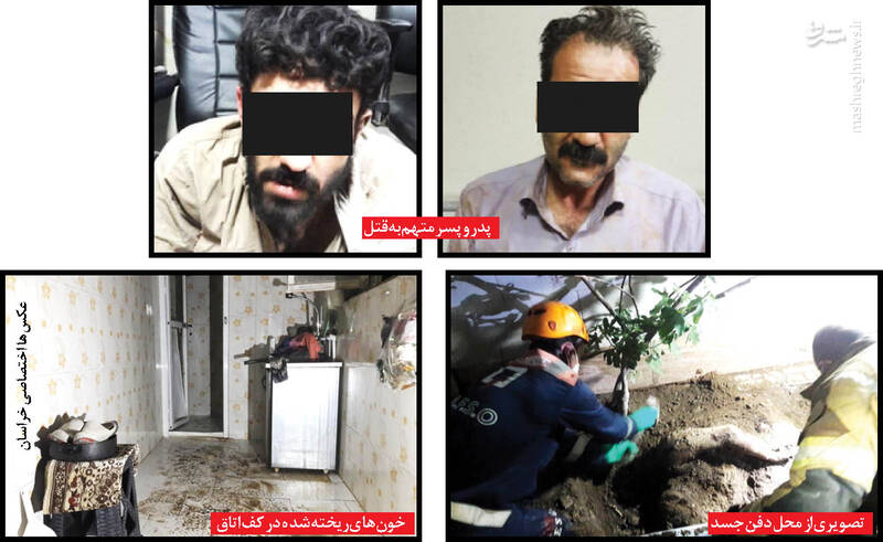 راز جسد دفن شده در پاتوق معتادان +عکس