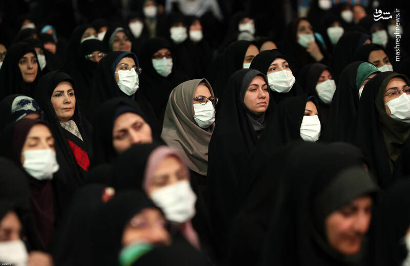 عکس/ دیدار جمعی از معلمان با رهبر انقلاب