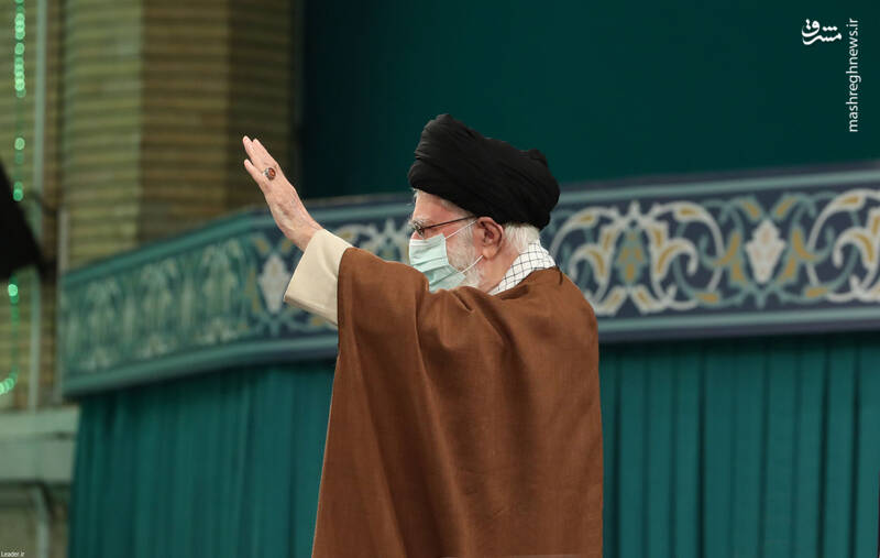 عکس/ دیدار جمعی از معلمان با رهبر انقلاب