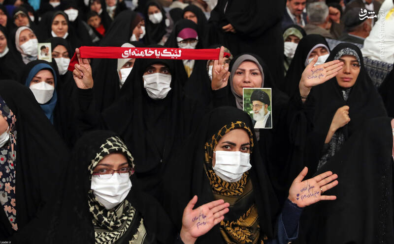 عکس/ دیدار جمعی از معلمان با رهبر انقلاب