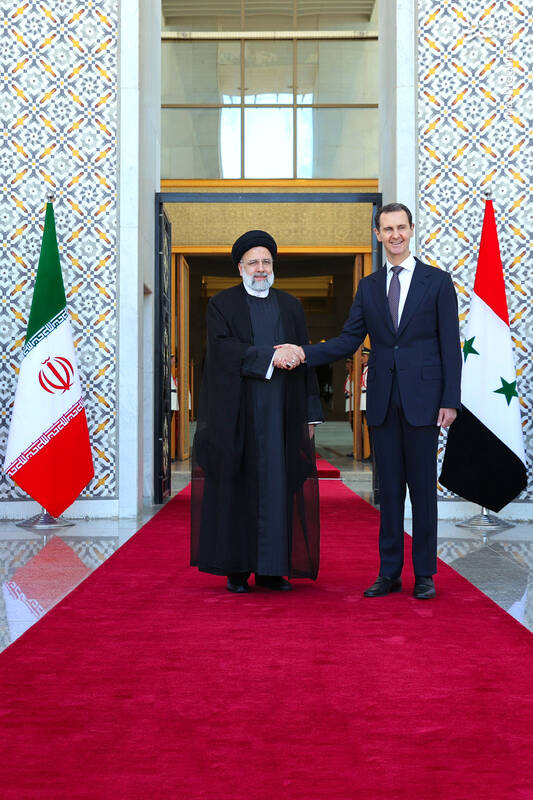استقبال رسمی رئیس جمهور سوریه از رئیس جمهور