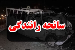 5 نفر در حادثه واژگونی پیکان مصدوم شدند