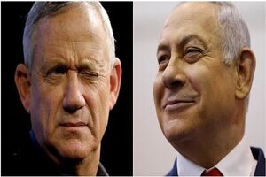درخواست گانتز از نتانیاهو برای کناره‌گیری از سیاست