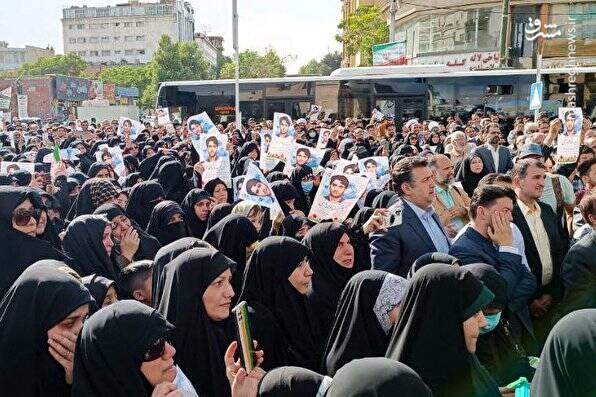 سربداران در سوگ شهید خوش غیرت/ غرور دختران از وجود چنین پسرانی