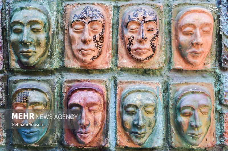 عکس/ کوچهای گرافیکی در شیراز