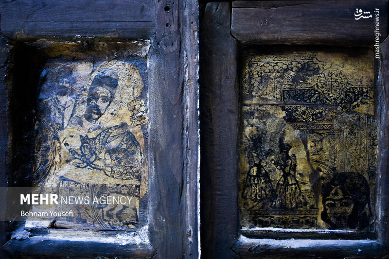 عکس/ کوچهای گرافیکی در شیراز