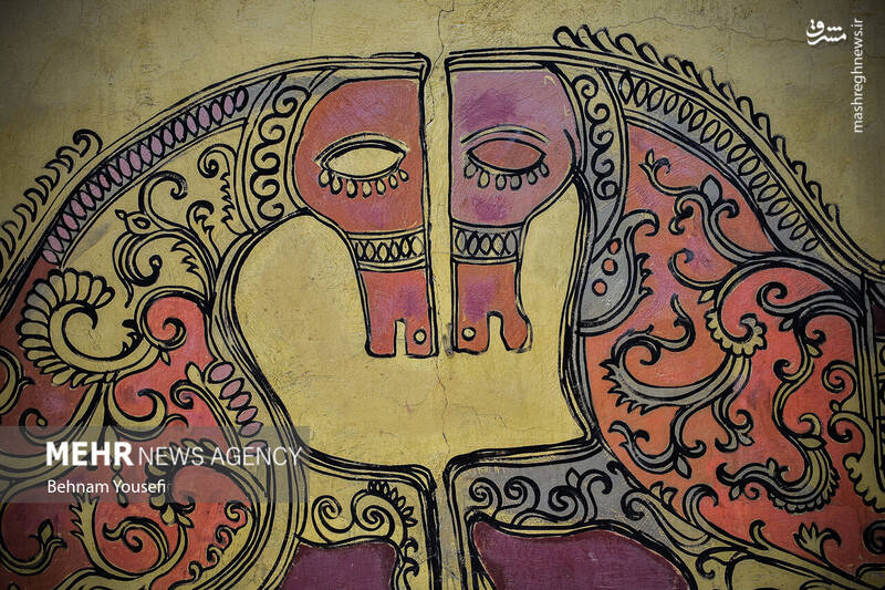 عکس/ کوچهای گرافیکی در شیراز