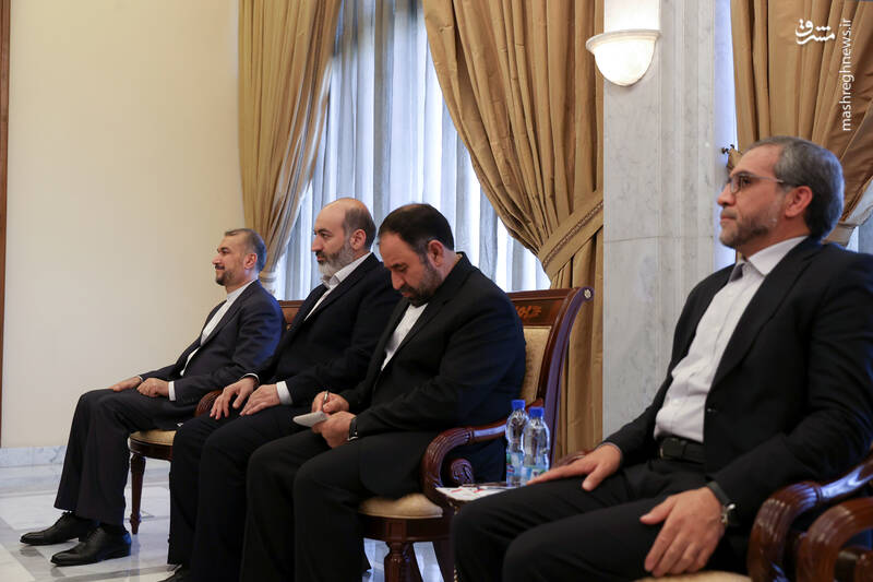 عکس/ دیدار وزیر خارجه سوریه با رئیسی