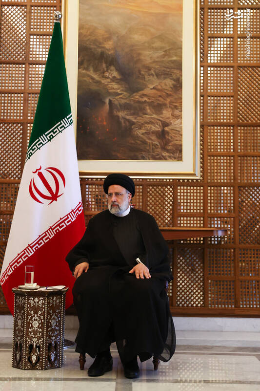 عکس/ دیدار وزیر خارجه سوریه با رئیسی