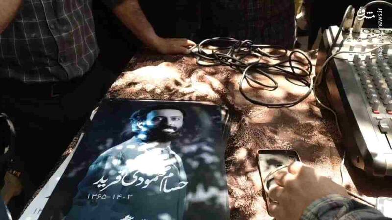 عکس / مراسم تشییع پیکر حسام محمودی 4