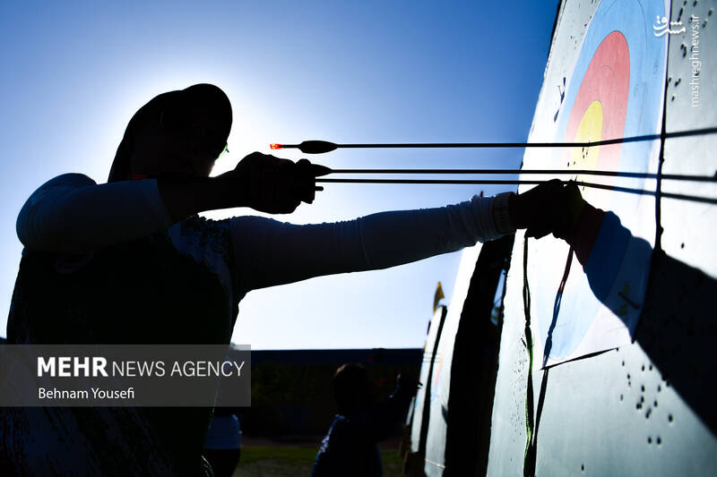 عکس / مسابقات رنکینگ کشوری تیراندازی با کمان 2
