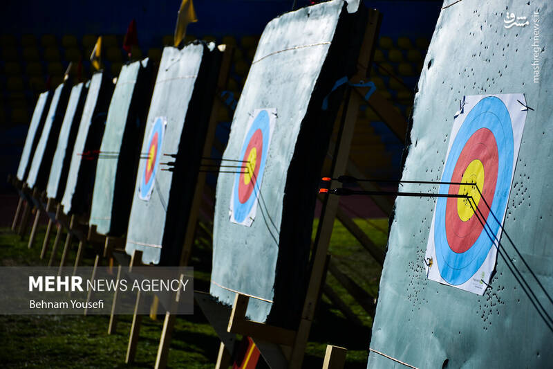 عکس / مسابقات رنکینگ کشوری تیراندازی با کمان 7