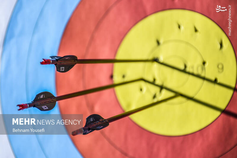 عکس / مسابقات رنکینگ کشوری تیراندازی با کمان 6