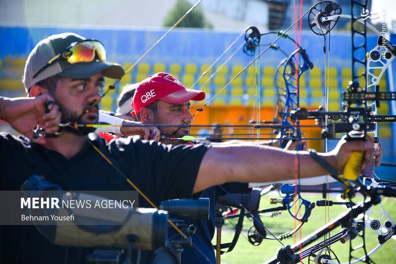عکس / مسابقات رنکینگ کشوری تیراندازی با کمان 12